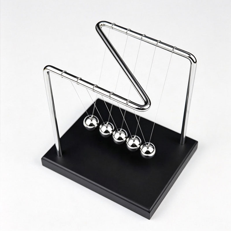 Office Tech Gadgets - N Shaped Newton's Cradle Balance Pendulum