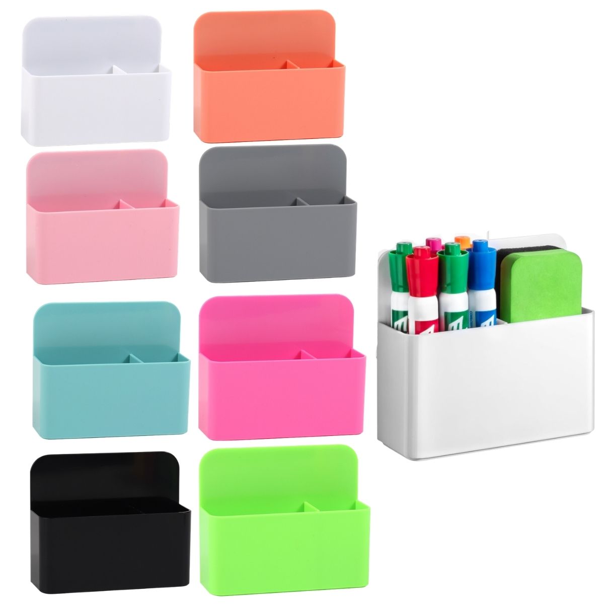 Office Tech Gadgets - 2 Pcs Magnetic Dry Erase Marker