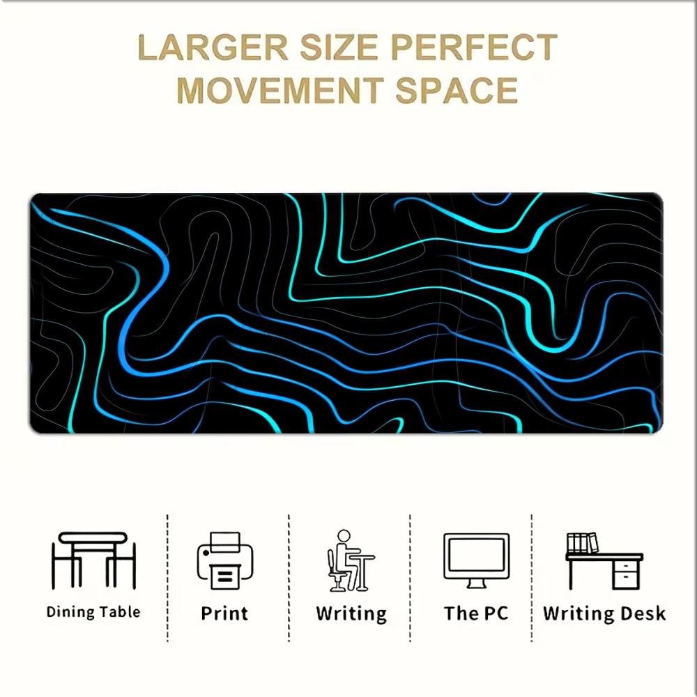 Large XXL Gaming MousePad Desk - Office Tech Background 评论和价格