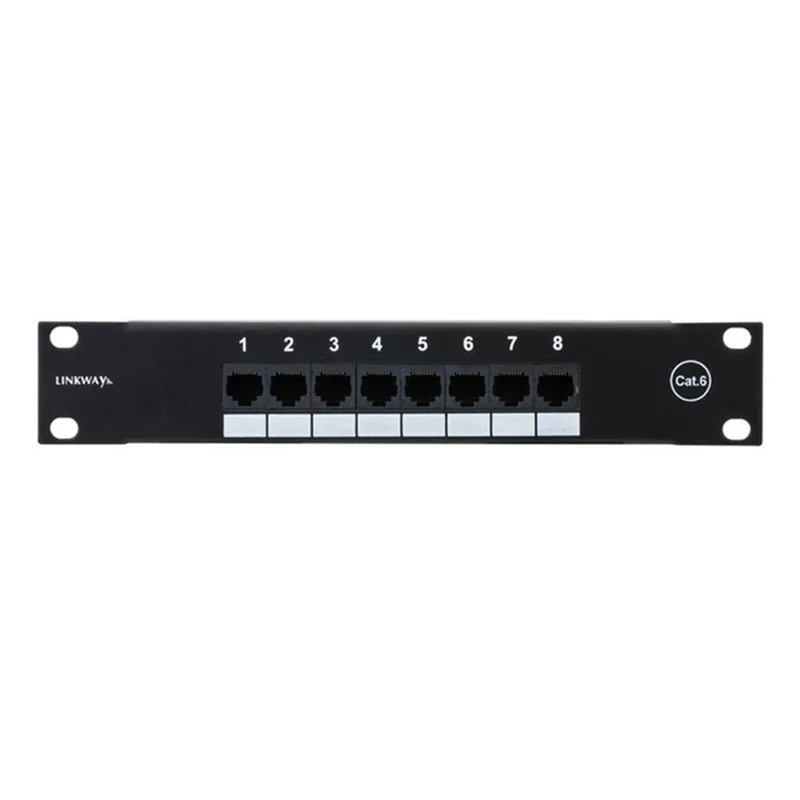 Network Adapter 8 Port CAT6 Pa - Patch Panel Cat6 评论和价格