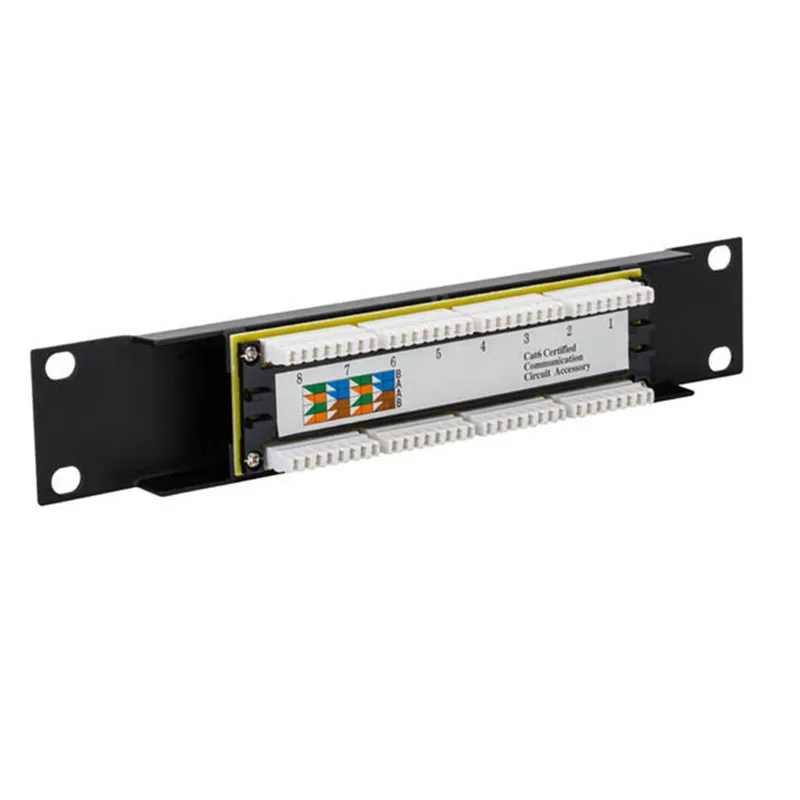 Network Adapter 8 Port CAT6 Pa - Patch Panel Cat6 评论和价格