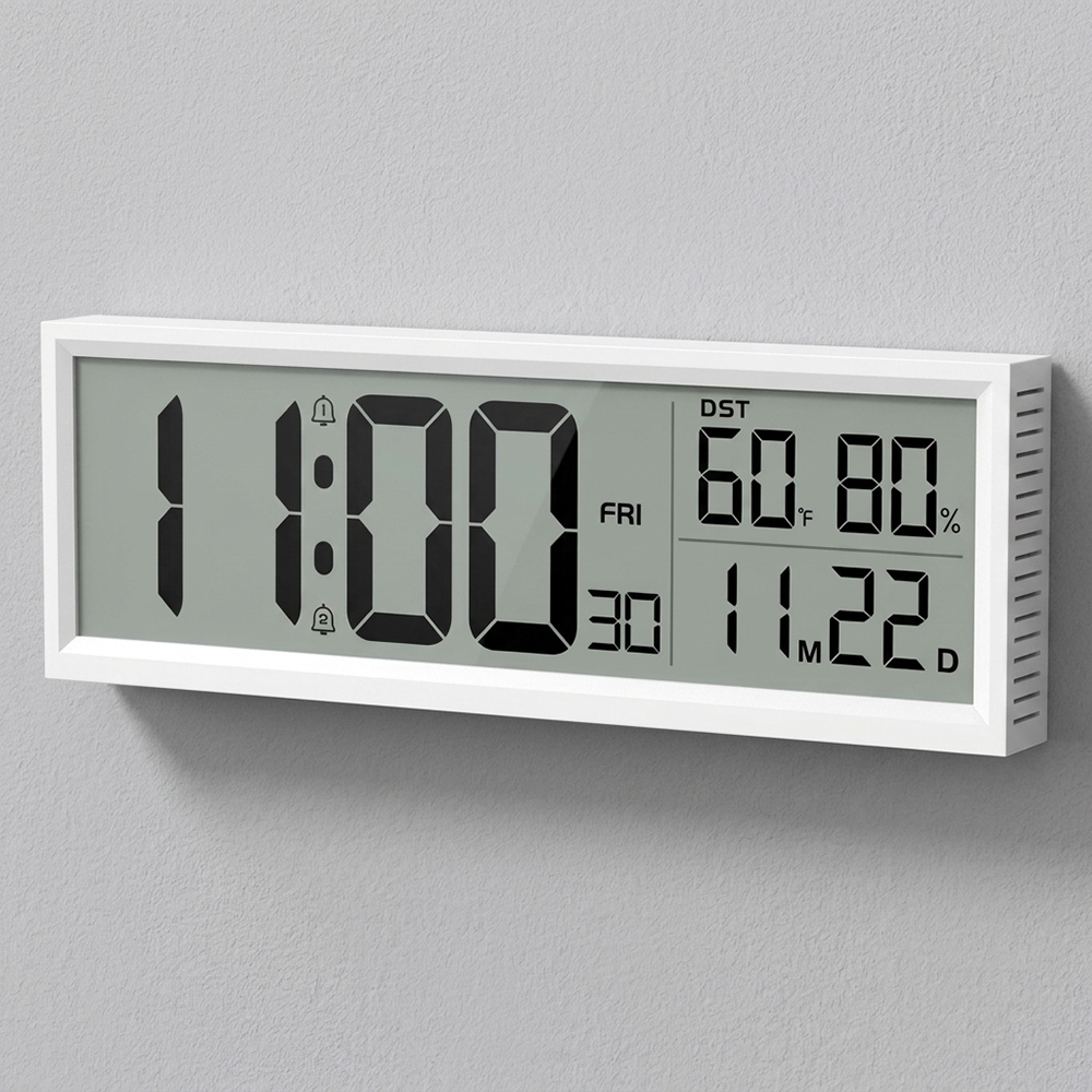 Digital Alarm Clock with Temp  - Office Tech Gadgets 评论和价格