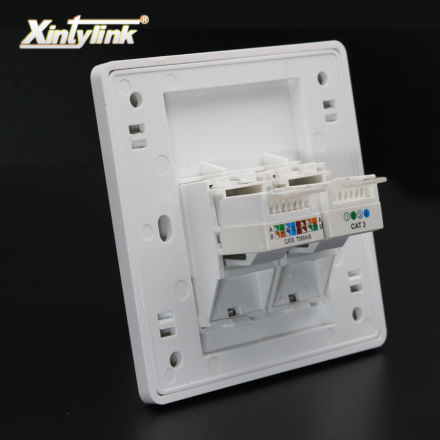 Xintylink RJ11 RJ45 Socket Jac - Patch Panel Cat6 评论和价格