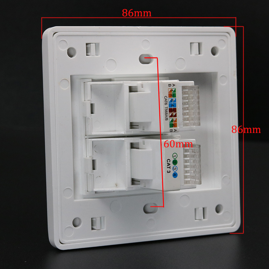 Xintylink RJ11 RJ45 Socket Jac - Patch Panel Cat6 评论和价格