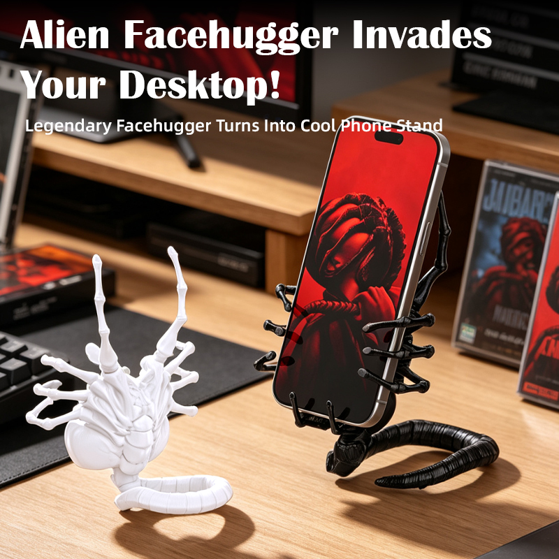 Sci-Fi Phone Stand Compatible  - Office Tech Set Up 评论和价格