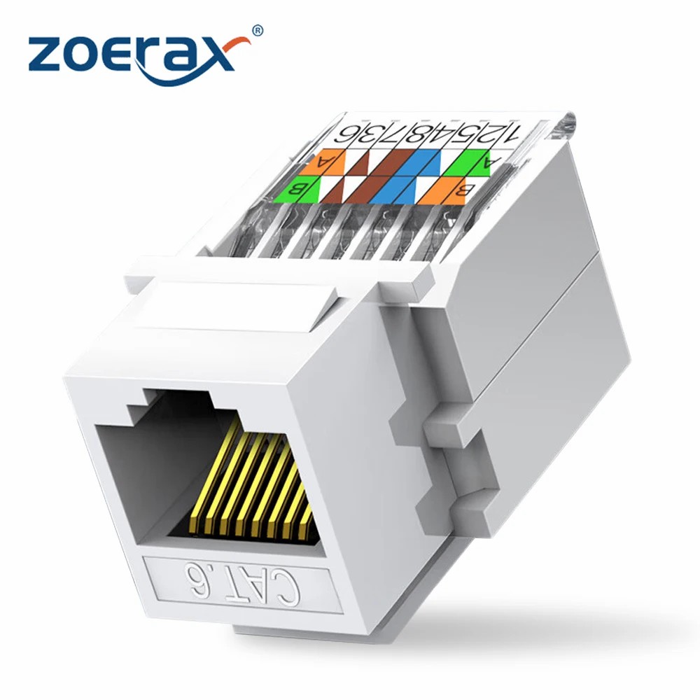 ZoeRax Cat6 RJ45 Tool-Less Key - Patch Panel Cat6 评论和价格