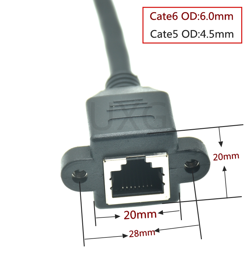 Cat 6e Network Extension Cable - Patch Panel Cat6 评论和价格