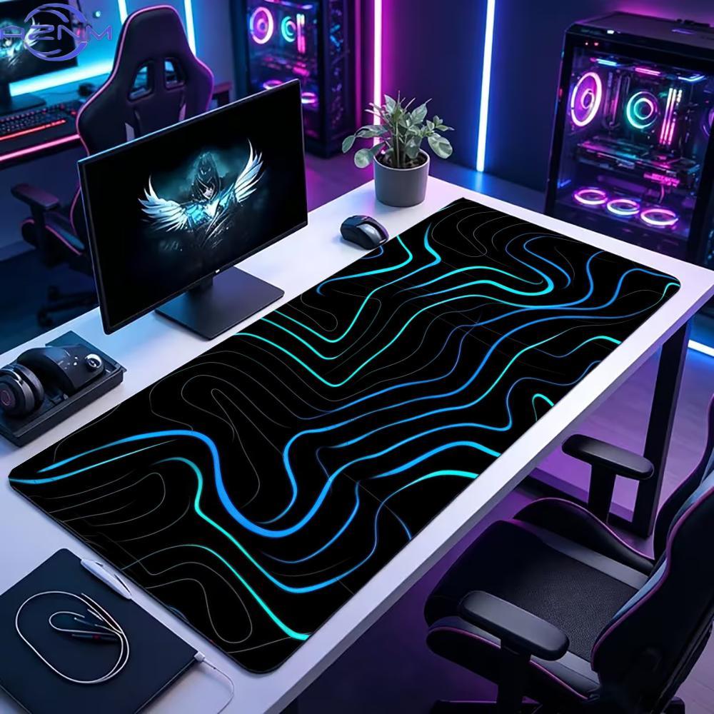Large XXL Gaming MousePad Desk - Office Tech Background 评论和价格