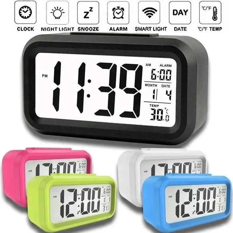 Led Digital Alarm Clock Backli - Office Tech Gadgets 评论和价格