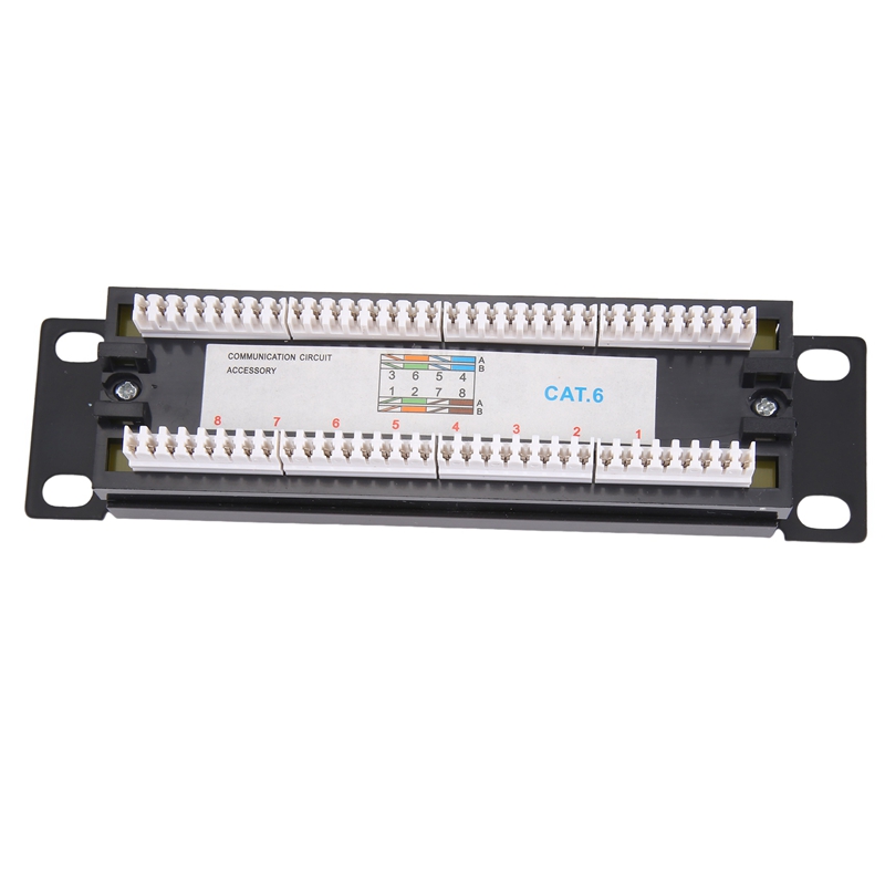 CAT6 8 Ports Patch Panel Rack  - Patch Panel Cat6 评论和价格