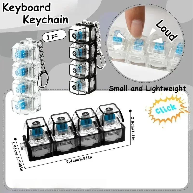 1pcs LED Keyboard Keycap Stres - Office Tech Gadgets 评论和价格