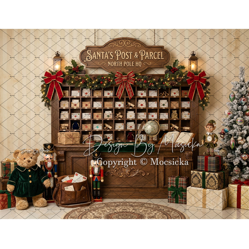 Mocsicka Christmas North Pole  - Office Tech Background 评论和价格
