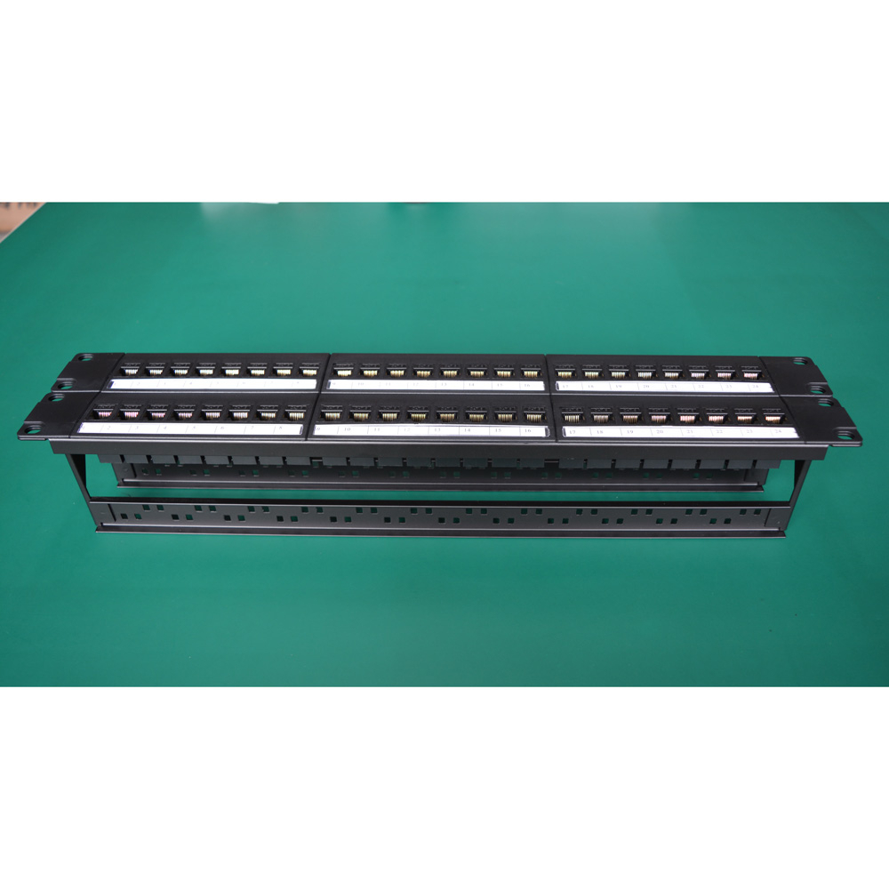 19in 2U Cabinet Pass-through 4 - Patch Panel Cat6 评论和价格