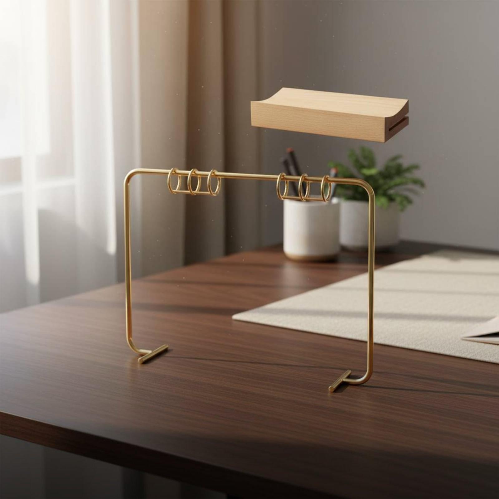 Wooden Base Calendar Stand Sta - Office Tech Gadgets 评论和价格