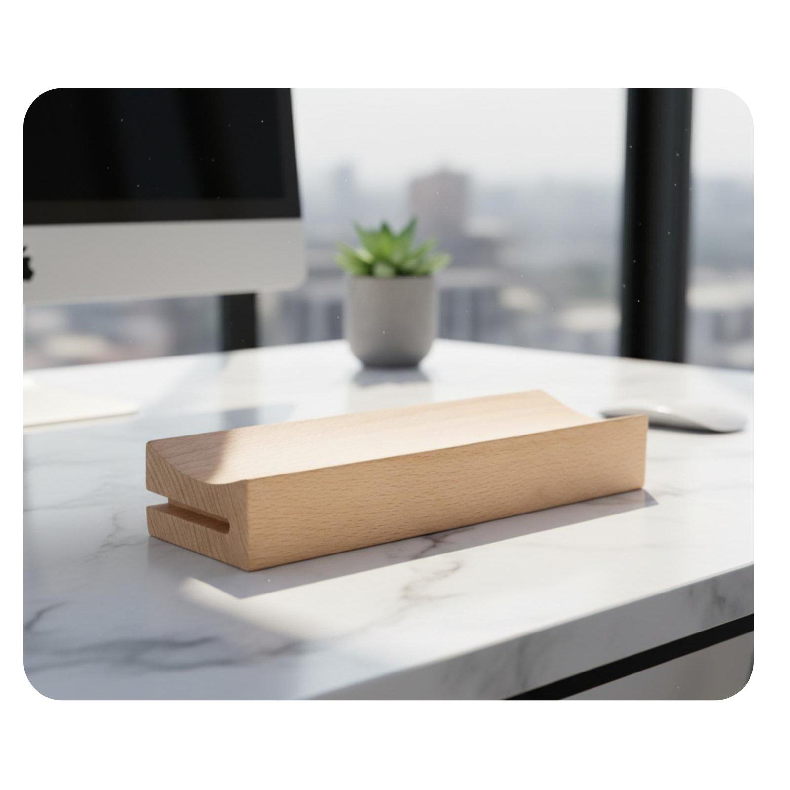 Wooden Base Calendar Stand Sta - Office Tech Gadgets 评论和价格