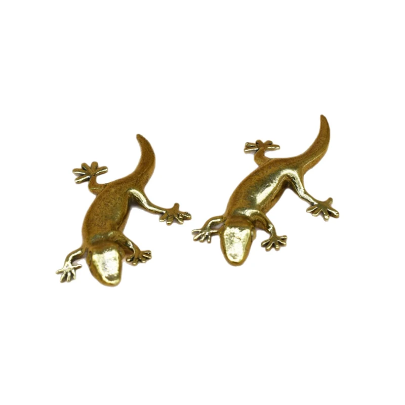 Handmade Bronze Retro Gecko Li - Office Tech Gadgets 评论和价格