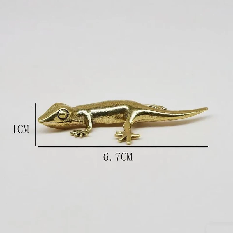 Handmade Bronze Retro Gecko Li - Office Tech Gadgets 评论和价格