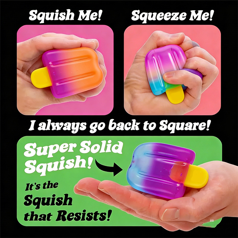 1/3pcs Ice Cream Squishy Squee - Office Tech Gadgets 评论和价格