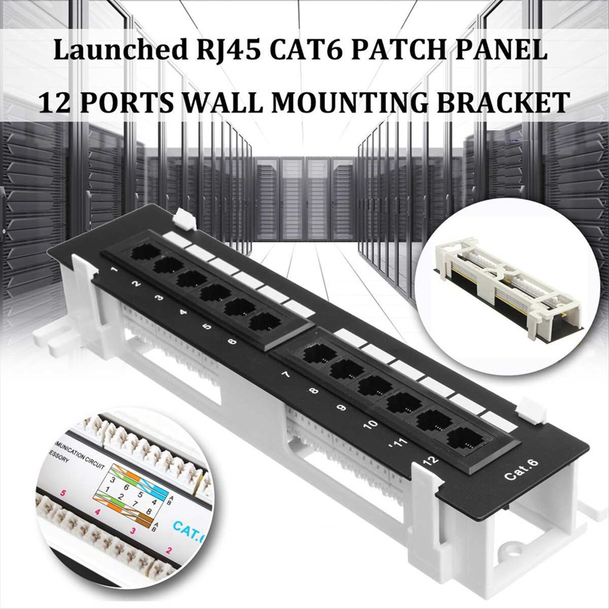 【50% OFF】Network Tool Kit 12 P - Patch Panel Cat6 评论和价格