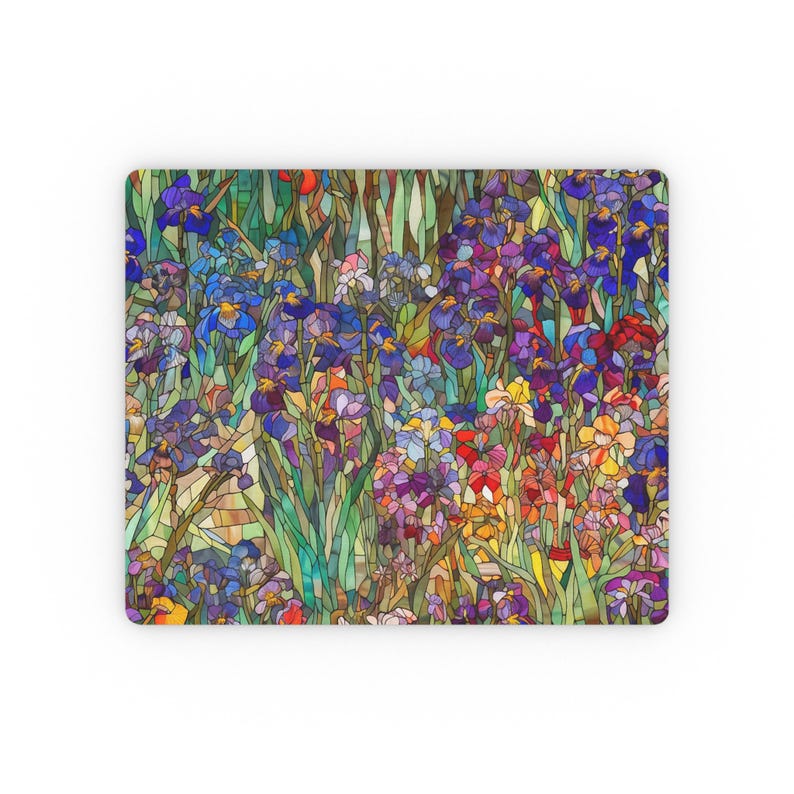 Floral Mosaic Mouse Pad Colorf - Office Tech Set Up 评论和价格