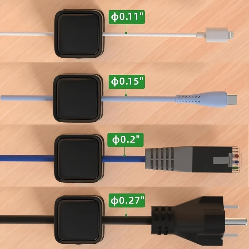 12-Pack Cable Management Clips - Office Tech Management 评论和价格